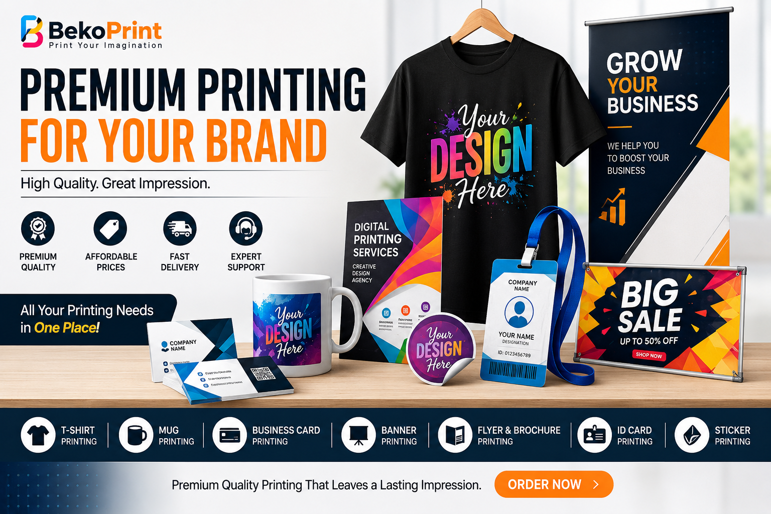 Best Custom Printing Services in India | BekoPrint